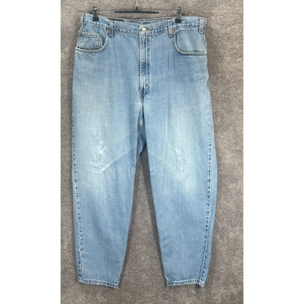 Vintage Levis 560‎ Jeans Mens 40X32 Blue Distressed Actual 38X31 Loose Baggy Y2K